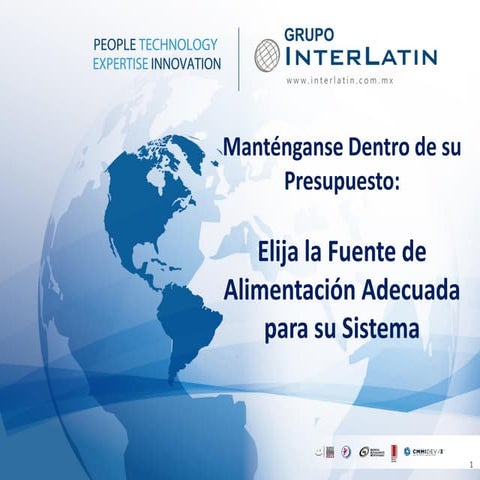 Elige la fuente de alimentación adecuada para tus aplicaciones