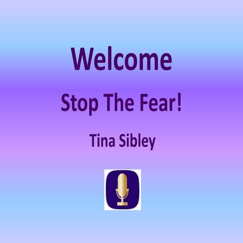 Webinar stop the fear!
