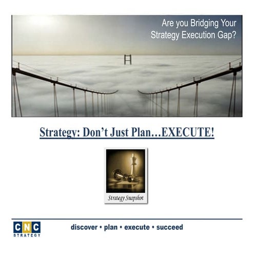 Webinar - Strategy: Dont Just Plan...EXECUTE!