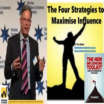 The Four Strategies to Maximise Influence | PPTX