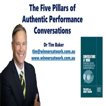 The five pillars of authentic conversations