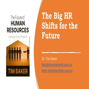 The Big HR Shifts for the Future