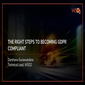 The Right Steps to Becoming GDPR Compliant
