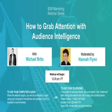 How to Grab Attention with Audience Intelligence