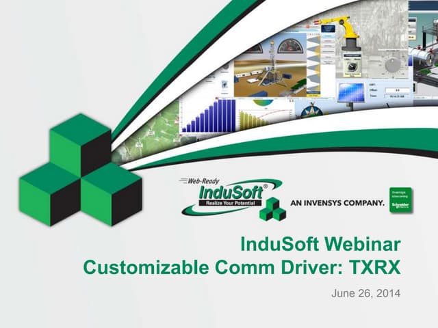 Using the TXRX Driver in InduSoft Web Studio