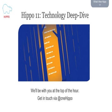 Understanding Hippo onDemand and V11: Technology Deep Dive | PPTX