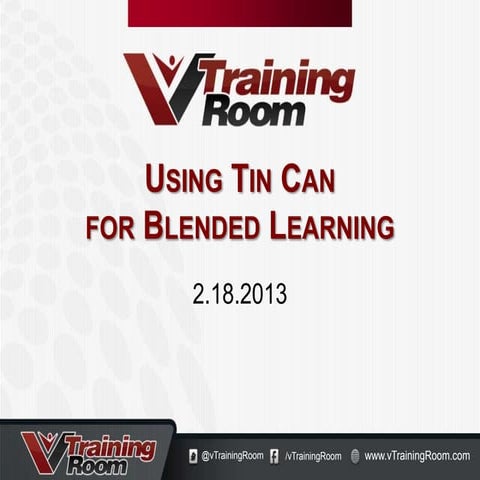 Using Tin Can for Blended Learning