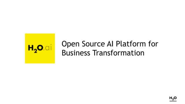 Start Getting Your Feet Wet in Open Source Machine and Deep Learning 