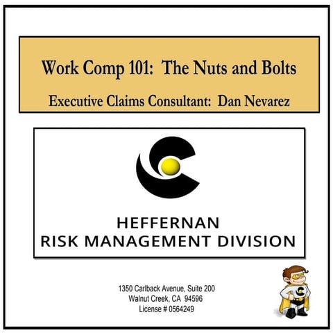 Webinar: CA Work Comp 101