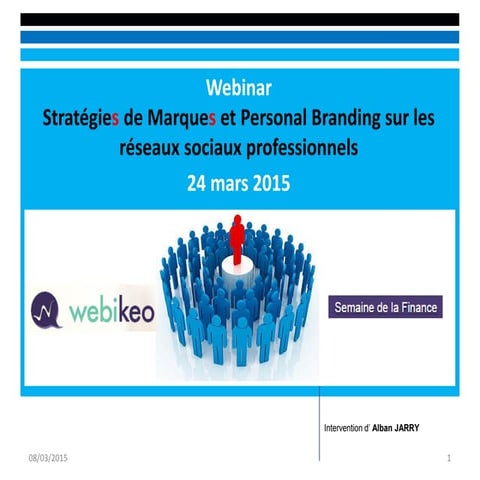 #WebinarEBranding #Stategies de marques et personal branding sur les réseaux ...