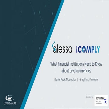 WEBINAR: What Financial Institutions need to know about ...
