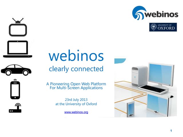 iotmashup - Webinos architecture 101 - baldwin
