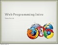Introduction to Web Programming
