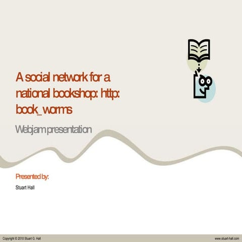 A social media strategy example for a bookshop