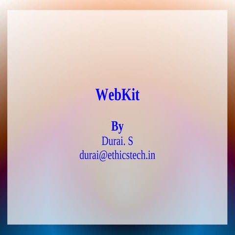Webkit in android