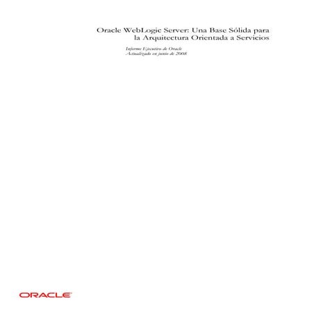 Weblogic arquitectura-orientada-soa-427129-esa(1)