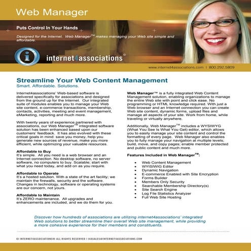 Web Manager | PDF