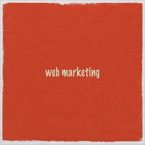 Web Marketing at IED 2009