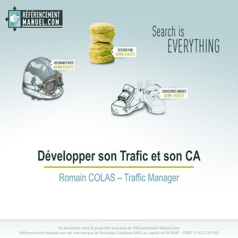 Présentation Dynamiser la fréquentation d’un site web