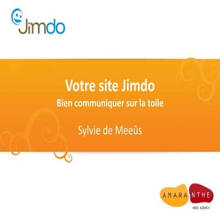 Jimdo Meet'Up : bien communiquer s...