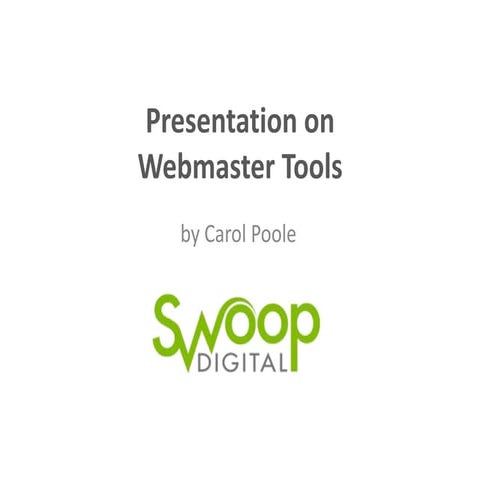 How to use Google Webmaster Tools & Get Keyword Data Back