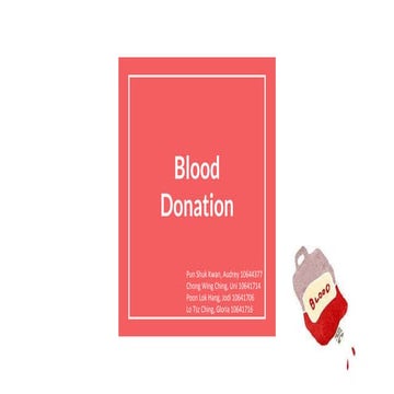 Web media blood donation