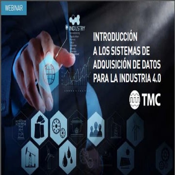 Sistemas de adquisición de datos en las Fábricas Inteligentes de la Industria...