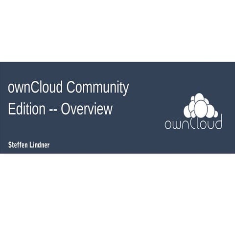 ownCloud - Webmontag Wasserburg