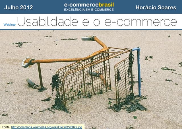 Webinar Usabilidade no E-commerce