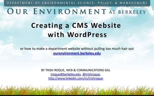 Webnet Presentation