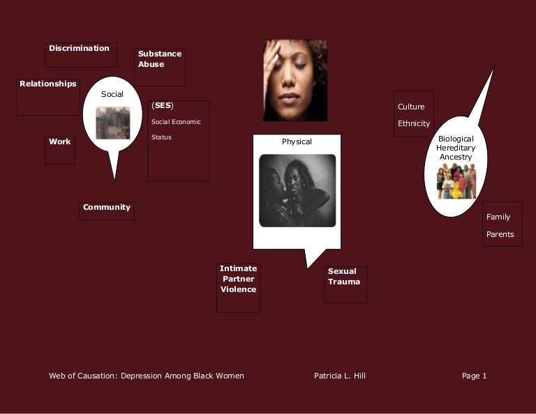 what factors does the web of causation include