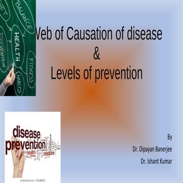 Web of causation of disease