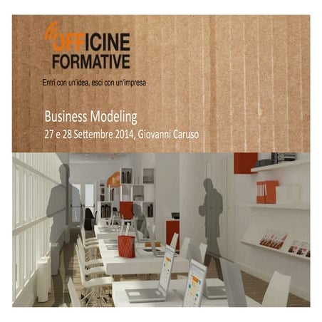 StartUp e Business Modeling c/o AdottUp 27.09.2014