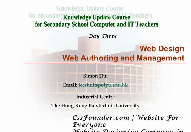Web page design-cssfounder
