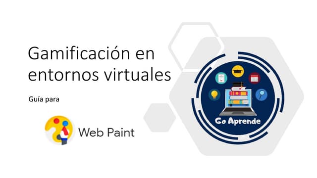 Web Paint   gamificación en entornos virtuales