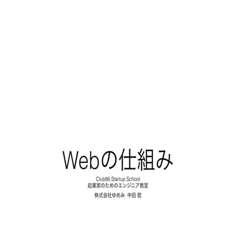 Webの仕組み part1