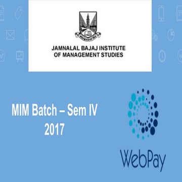 Webpay -  Payment Gateway Business Plan