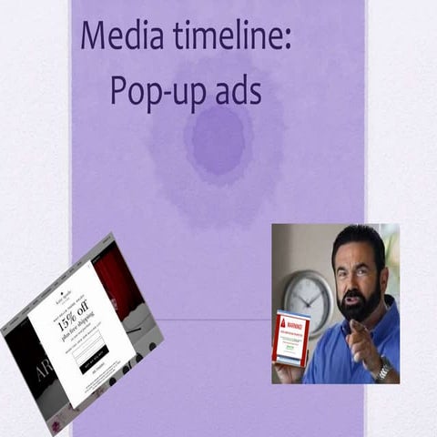 Web pop up timeline | PPTX