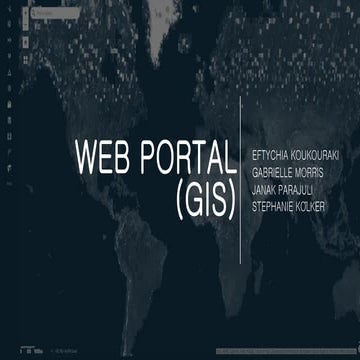 Web portal (GIS)