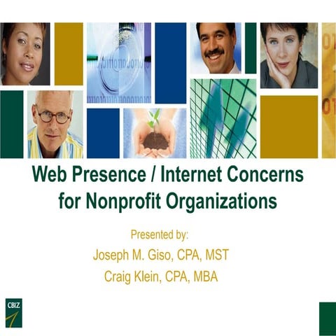 Web Presence/Internet Concerns for Nonprofits