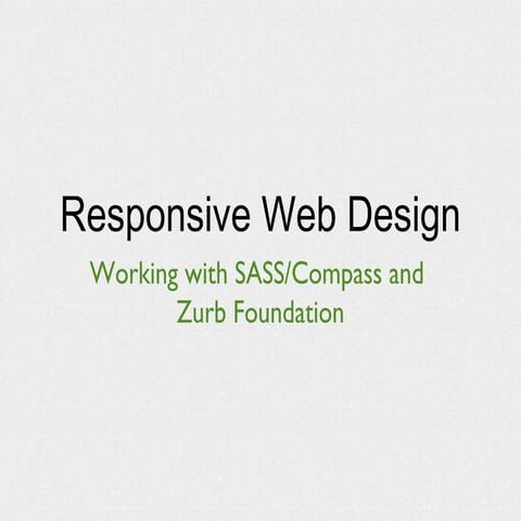 Working with SASS/Compass and Zurb Foundation