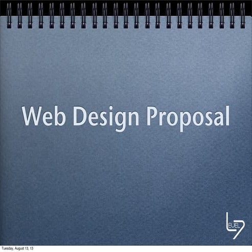 Web proposal