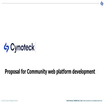 web proposal for website building and SEO