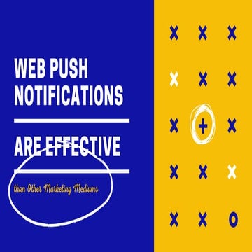 How Web Push Notification as Marketing Mediums?