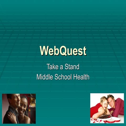 Web quest: Take a stand