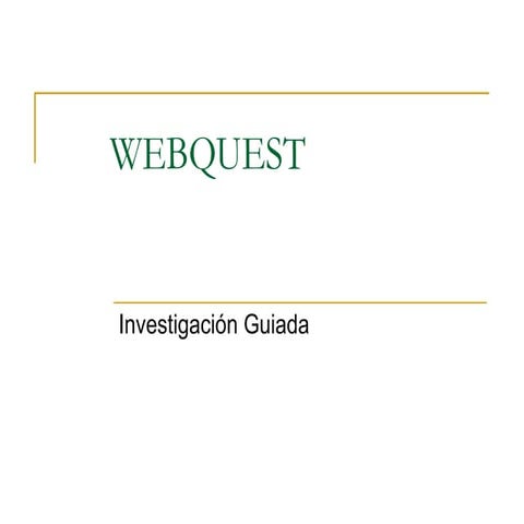 Webquest