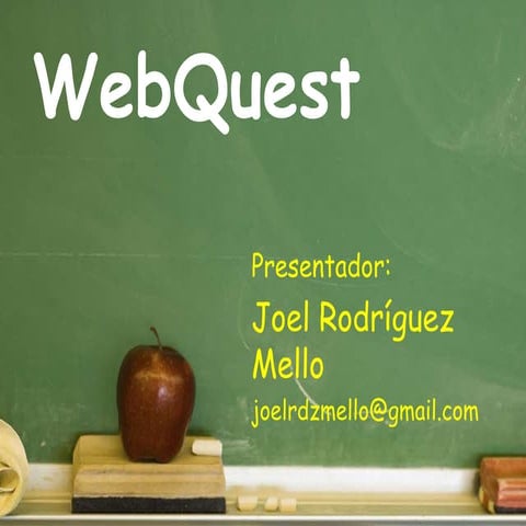 Modelo WebQuest | PPTX
