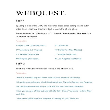 Webquest