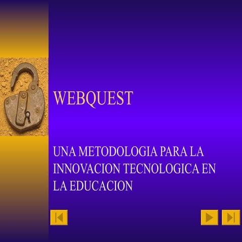 Tutorial de Webquest