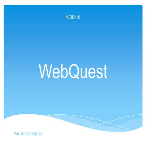 Webquest verbos | PPTX
